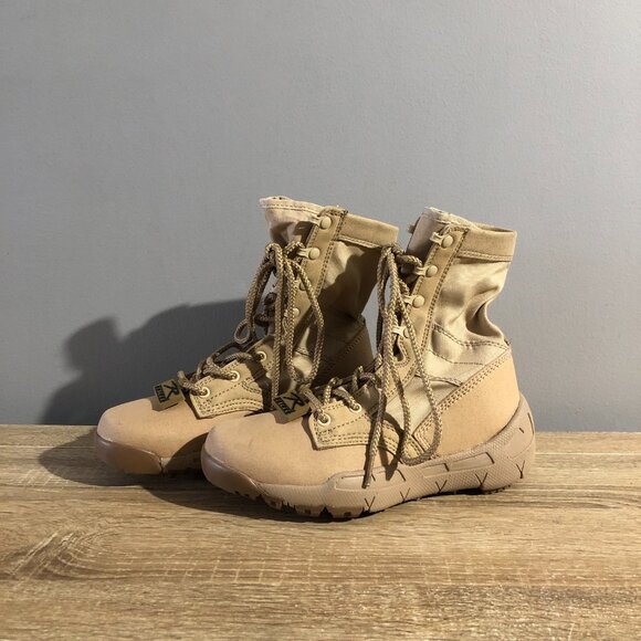 Rothco Desert Sand Lightweight Tactical Boots V-Max Leather Military High Boots main image 6